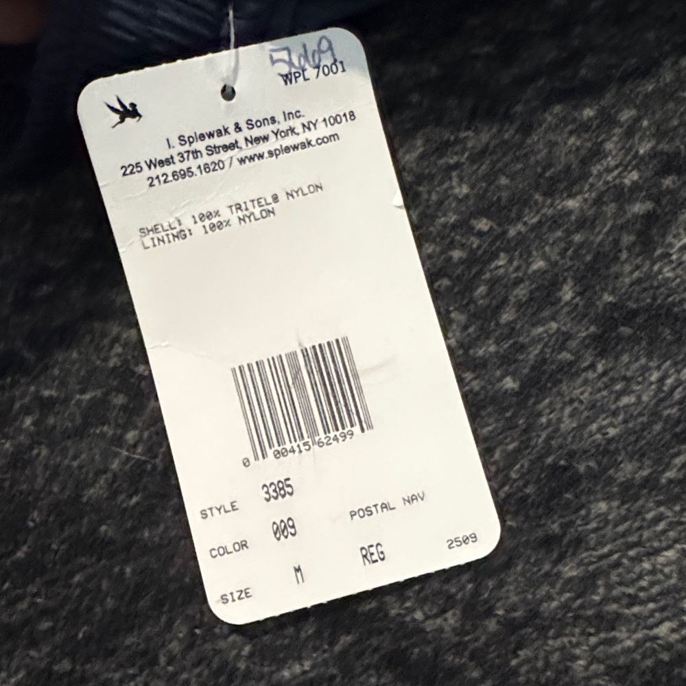 Unisex USPS WATERPROOF PANTS - Picture 3 of 13